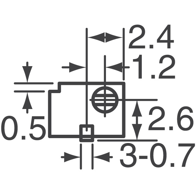 PVG5H205C03R00 Bourns Inc.  Trimmpotentiometer